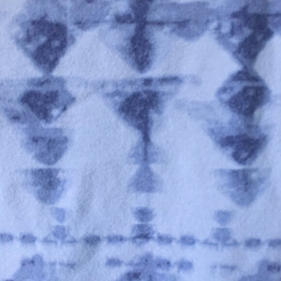 Blue Stretchy Jersey Abstract Tie Dye Tank Top - Picture 5 of 14